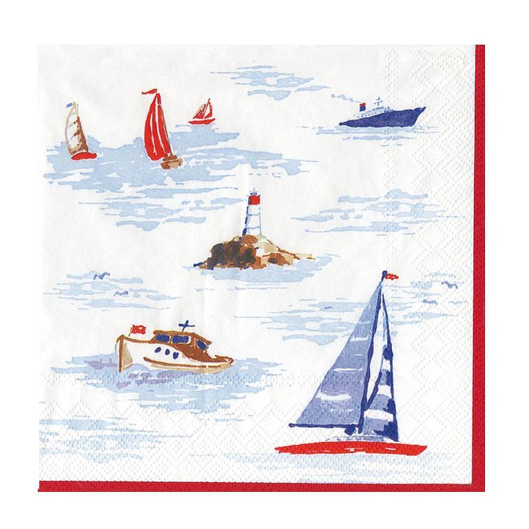 Cocktail Summer Cruise Napkins. Pack of 20
