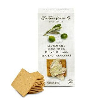 Gluten-Free Extra Virgin Olive Oil & Sea Salt Crackers