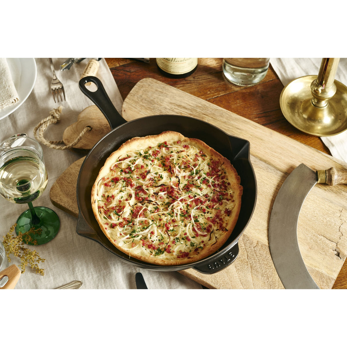 STAUB Pans 26 cm / 10 inch Cast Iron Frying Pan, Black-3