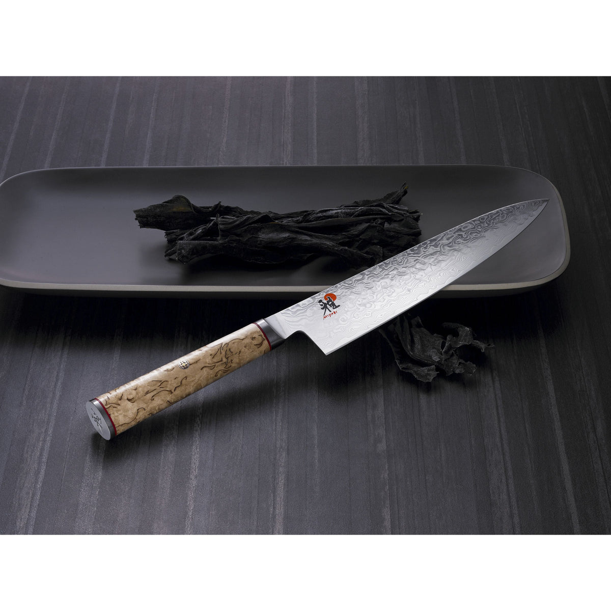 MIYABI 5000 MCD 2 Piece Knife Set, Brown-3