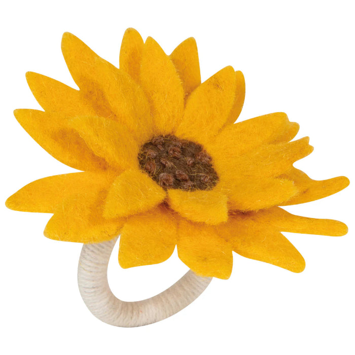 Sunflower Napkin Ring