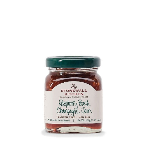 Mini Raspberry Peach Champagne Jam, 3.75oz