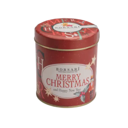 Merry Christmas Pandoro Mini Tin
