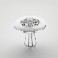 STAUB Cast Iron - Accessories Stainless Steel Round Knob Adorned With Crystal By Swarovski