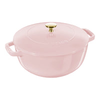 STAUB La Cocotte 4.8 L Cast Iron Round French Oven, Sorbet Rose-0