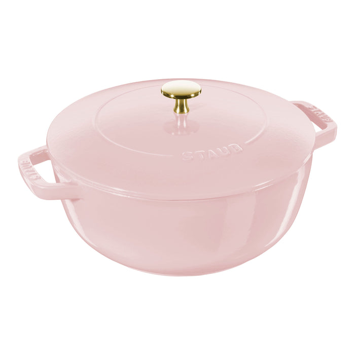 STAUB La Cocotte 4.8 L Cast Iron Round French Oven, Sorbet Rose-0