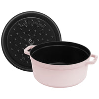 STAUB La Cocotte 5.25 L Cast Iron Round Cocotte, Sorbet Rose-3