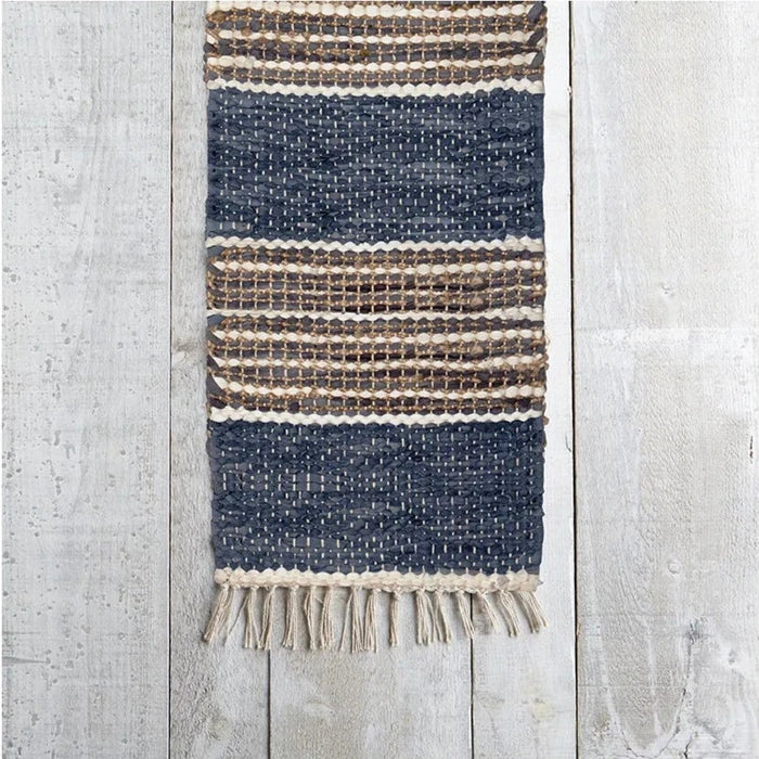 Mesa Chindi Table Runner, Navy