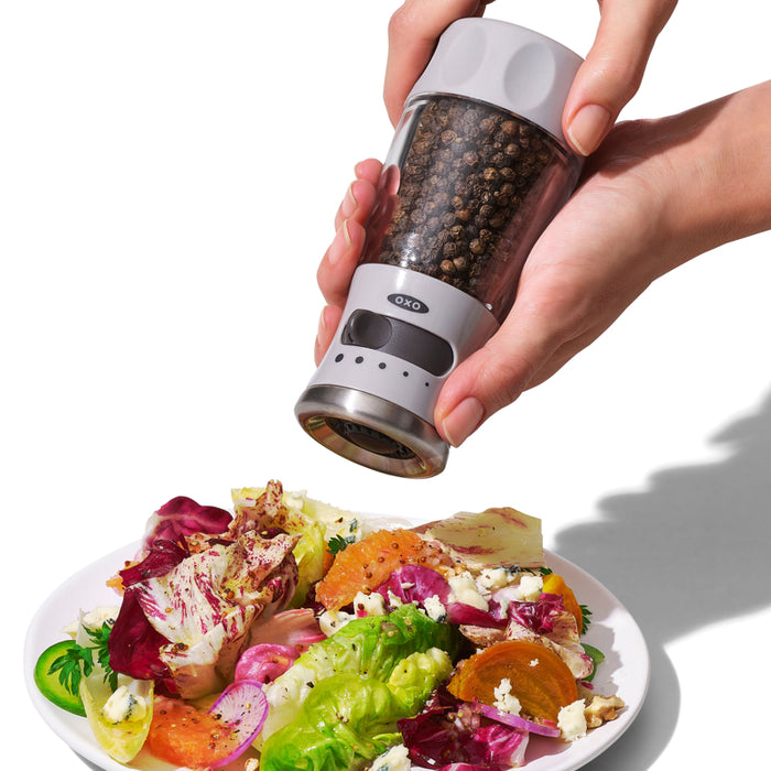 Adjustable Mess-Free Pepper Grinder