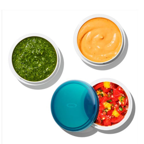 PREP & GO Condiment Keepers - set of 3