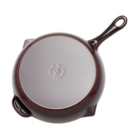 STAUB Pans 26 cm / 10 inch Cast Iron Frying Pan, Grenadine-Red-3