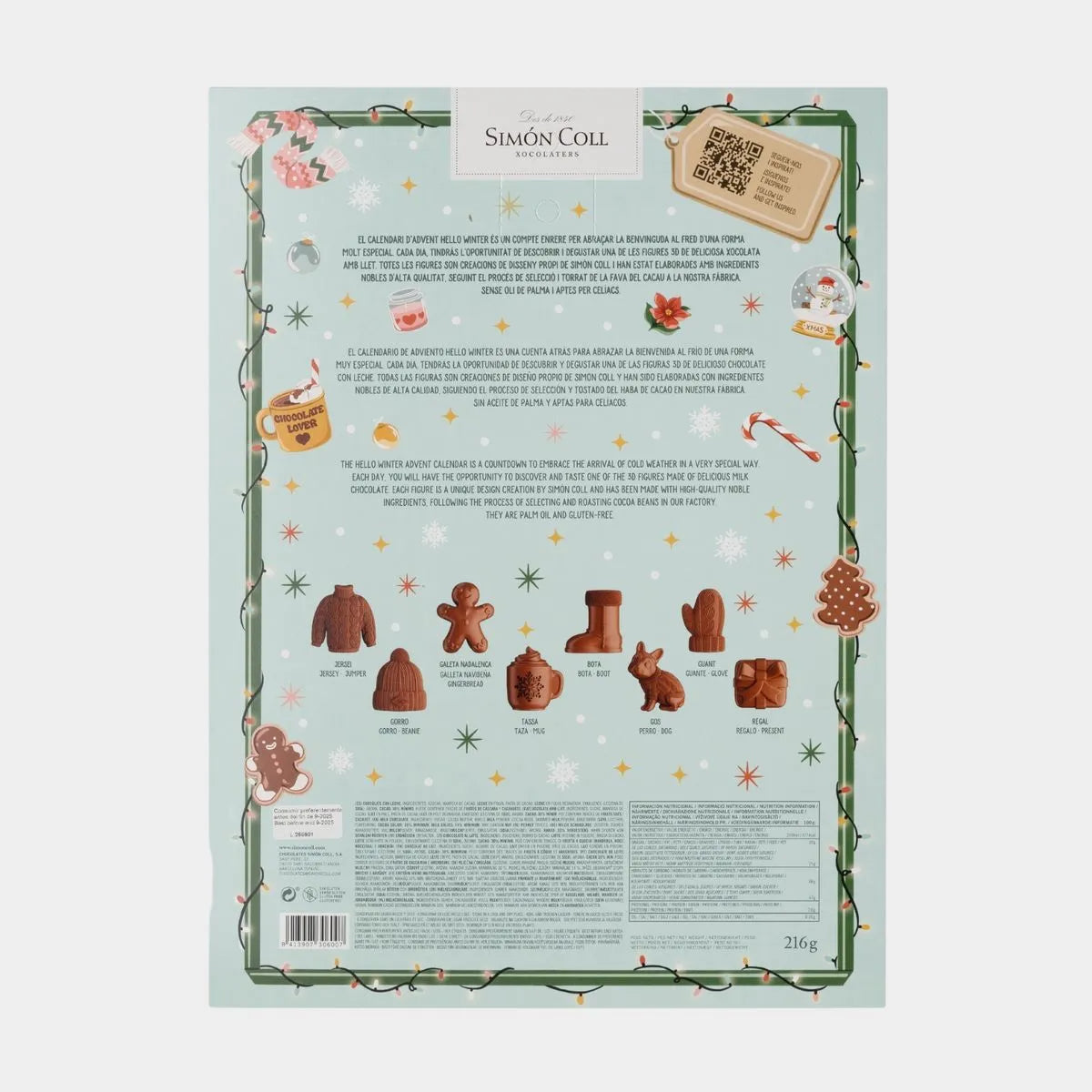 Hello Winter Milk Chocolate Advent Calender