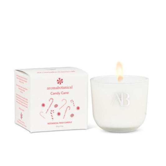 Candy Cane Small Candle 2"D