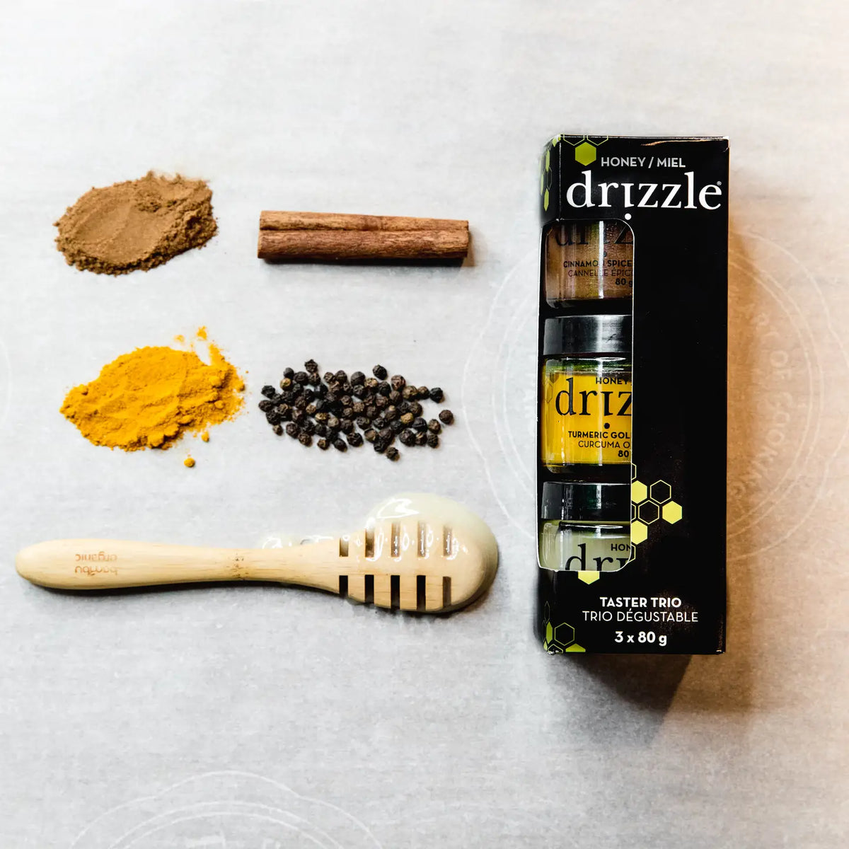 Drizzle Taster Trio