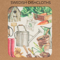 Gardening Tools Dishcloth
