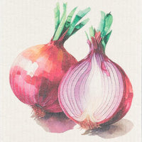 Red Onion Dishcloth