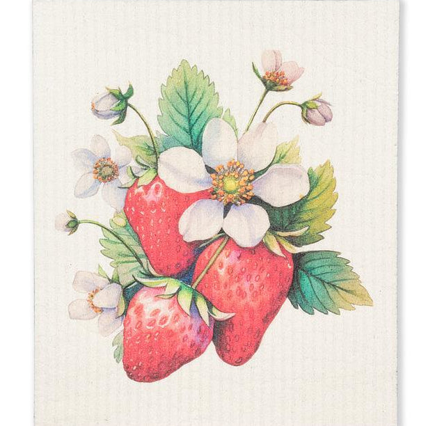 Strawberry Dishcloth