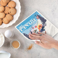 Ski Canada Swedish Dishcloth