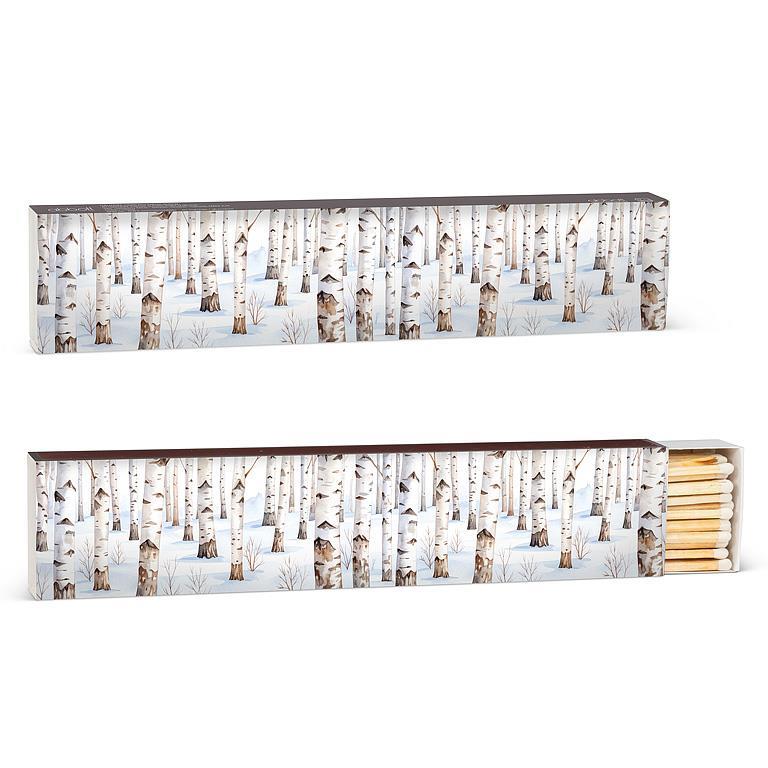 Birch Trees Long Matches. 40 Sticks