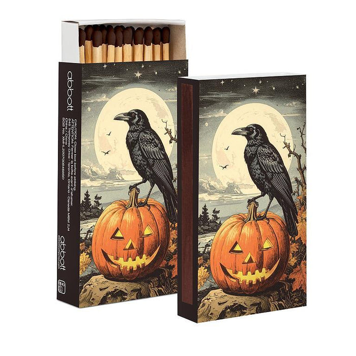 Pumpkin & Crow Matches. 45 Sticks