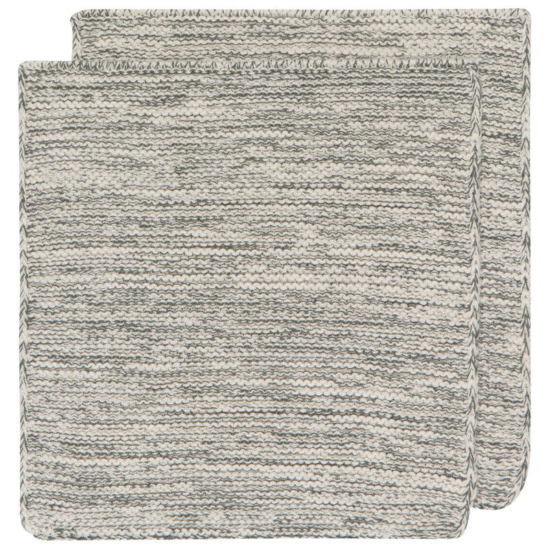 Knit Dishcloths, Set of 2