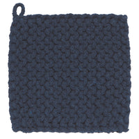 Knit Pot Holders, Assorted Colours