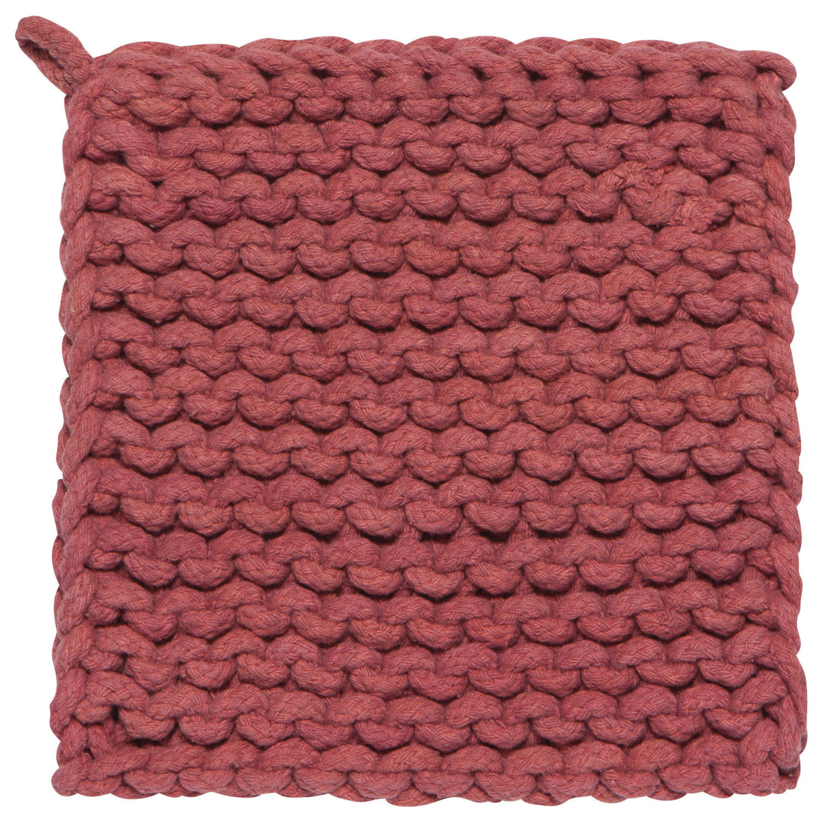 Knit Pot Holders, Assorted Colours