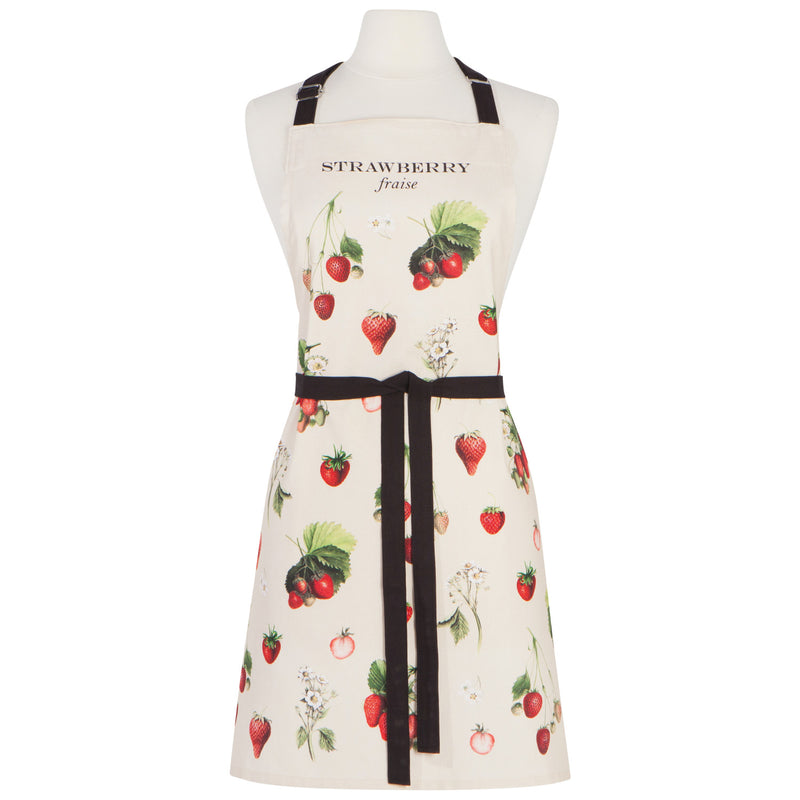 Strawberries Fine Print Apron