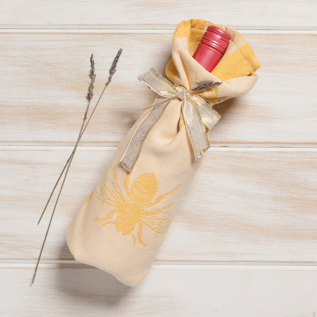 Honeybee Jacquard Dishtowel