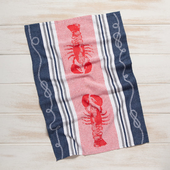 Lobster Jacquard Dishtowel