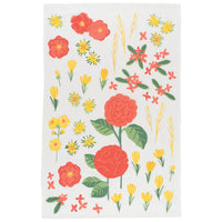 Spring Flower Dishtowels, Set of 3