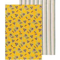 Olives Coordinated Dishtowels, Set of 2