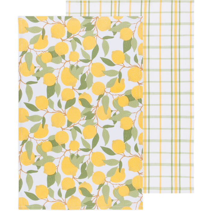 Lemons Dishtowels, Set of 2