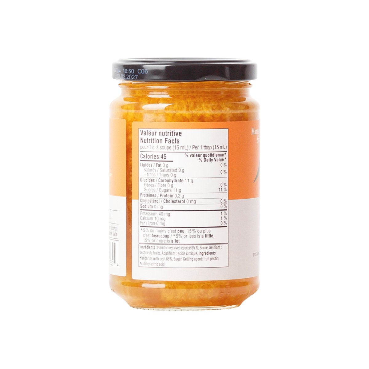 Sicilian Mandarin Marmalade, 266ml