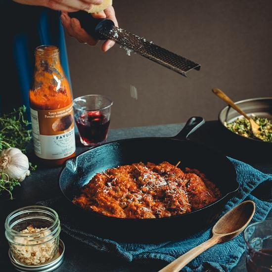 Porcini Mushroom Tomato Pasta Sauce, 480g