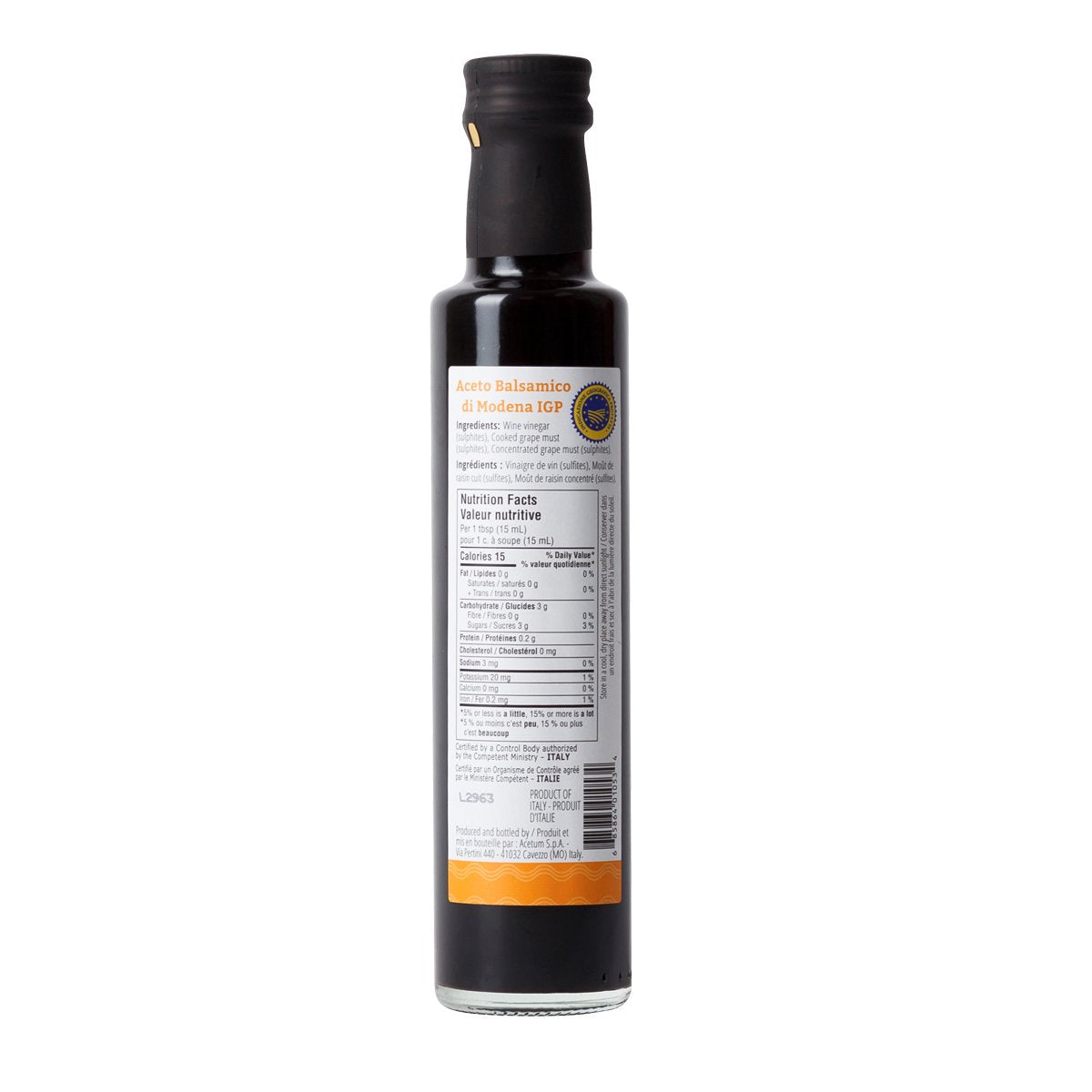 Acetum Balsamic Vinegar of Modena - 2 Seals