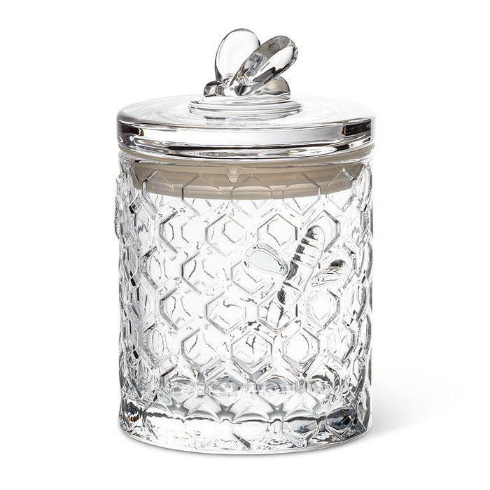 Honeycomb Jar w/Bee