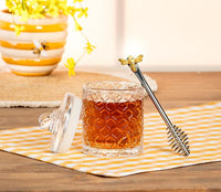 Honeycomb Jar w/Bee
