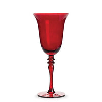 Flared Goblet with Ornate Stem