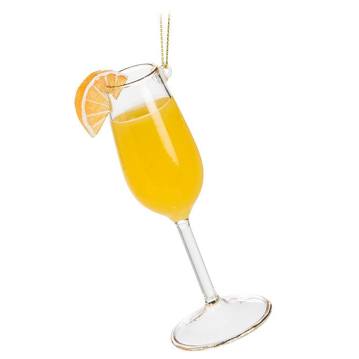 Mimosa Glass Ornament