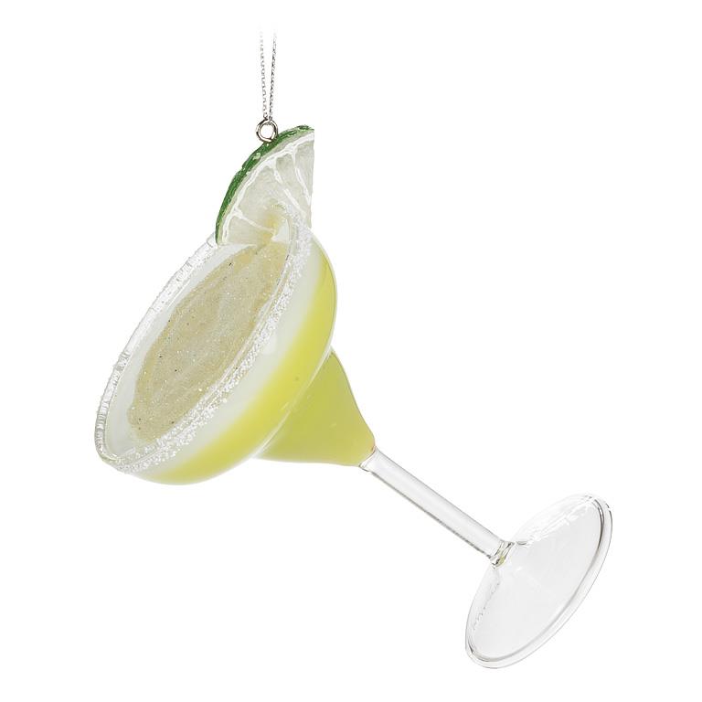 Lime Margarita Glass Ornament