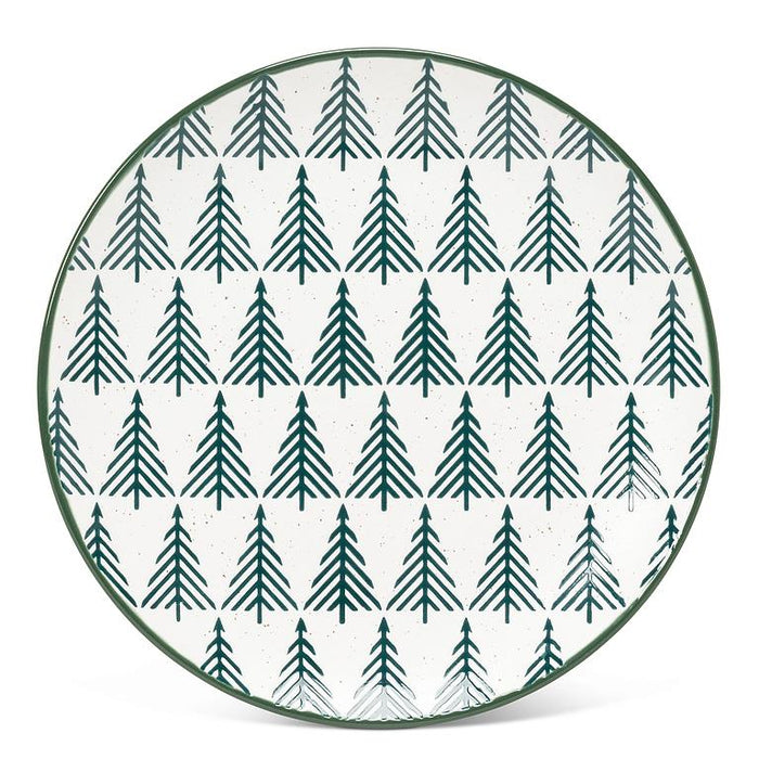 Evergreen Trees Plate