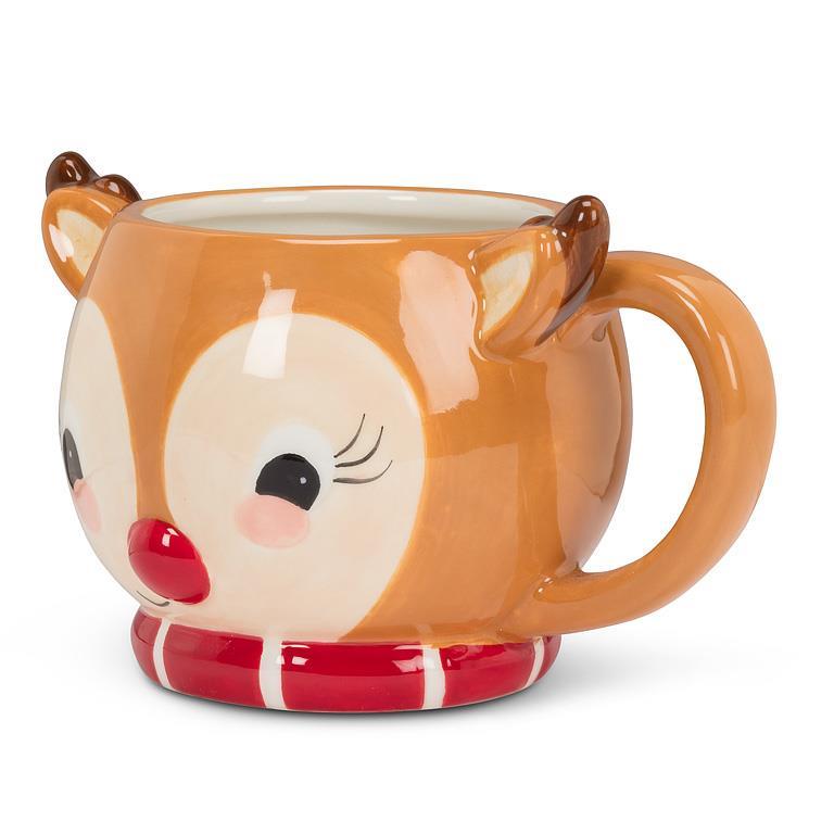 Vintage Fawn Head Mug