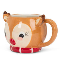 Vintage Fawn Head Mug