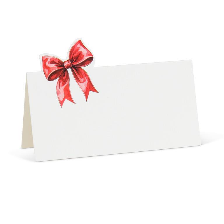Big Bow Place Card. 12 Pieces