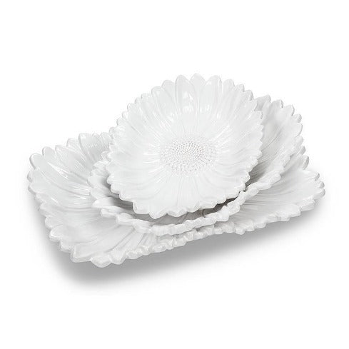 Med Oval Flower Platter