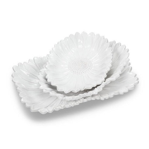 Sm Oval Flower Platter