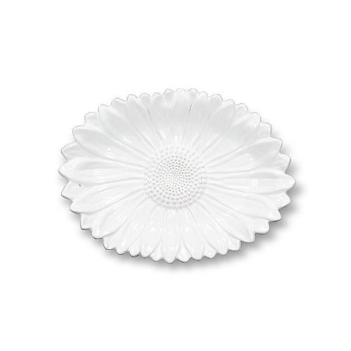 Sm Oval Flower Platter