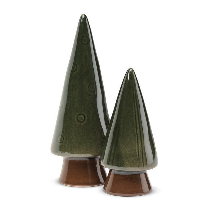 Glazed Cone Tree, 5"