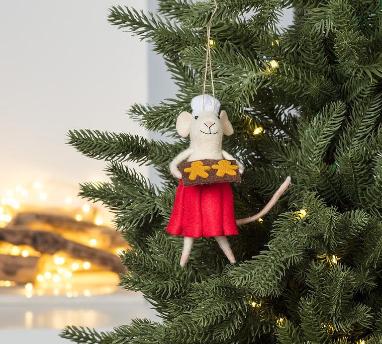 Baking Mouse Ornament